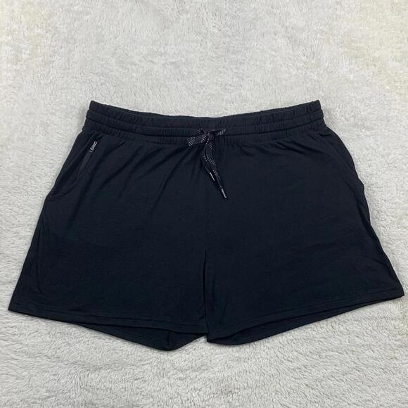 Pacific Trail Women's Black Athletic Shorts - Picture 1 of 10